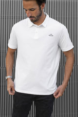 Polo de piqué unisex giavardinno premium casual collection